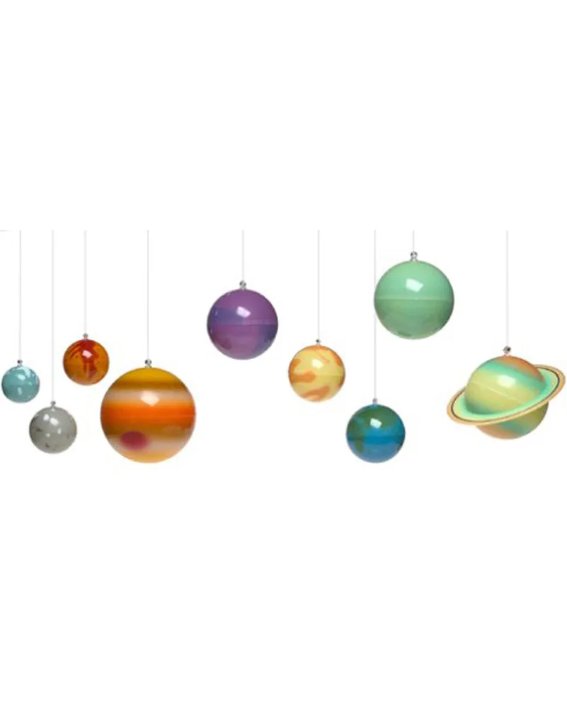 3D Solar System Decoration Set