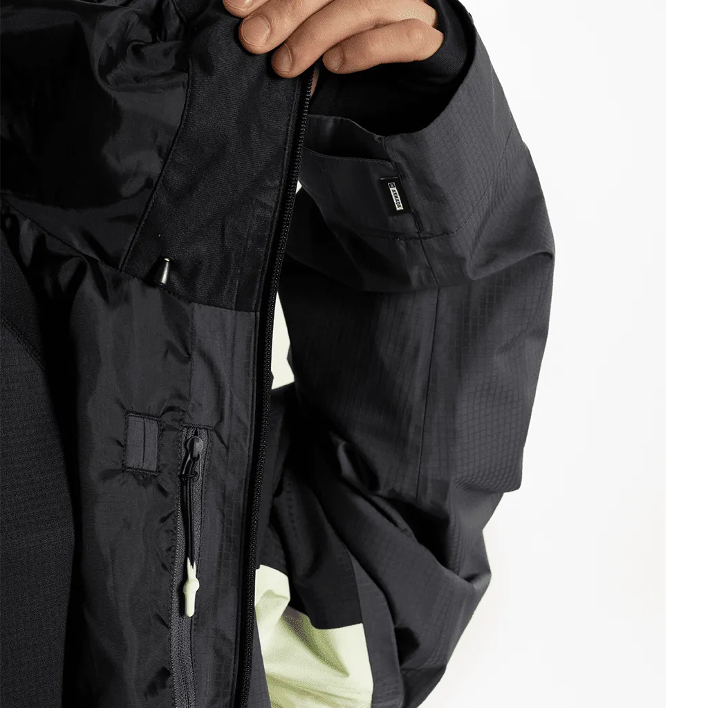 Ansel 2L jacket - Anthracite / Black / Lume