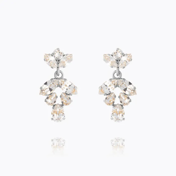 Caroline Svedbom Kiss Me Earrings Crystal