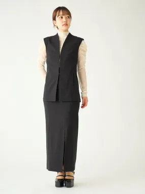 Collarless Gilet