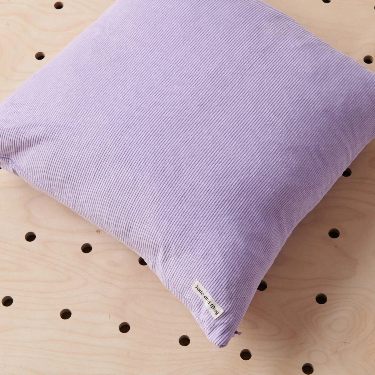 Colourful Cushion - Purple Cord