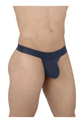 ErgoWear G-String MAX XX Stretchy Elastic Thongs in Dark Blue 1633