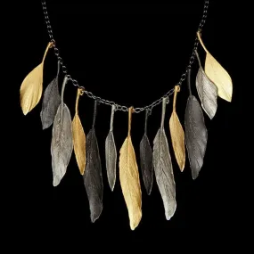 Feather Necklace - Tricolor