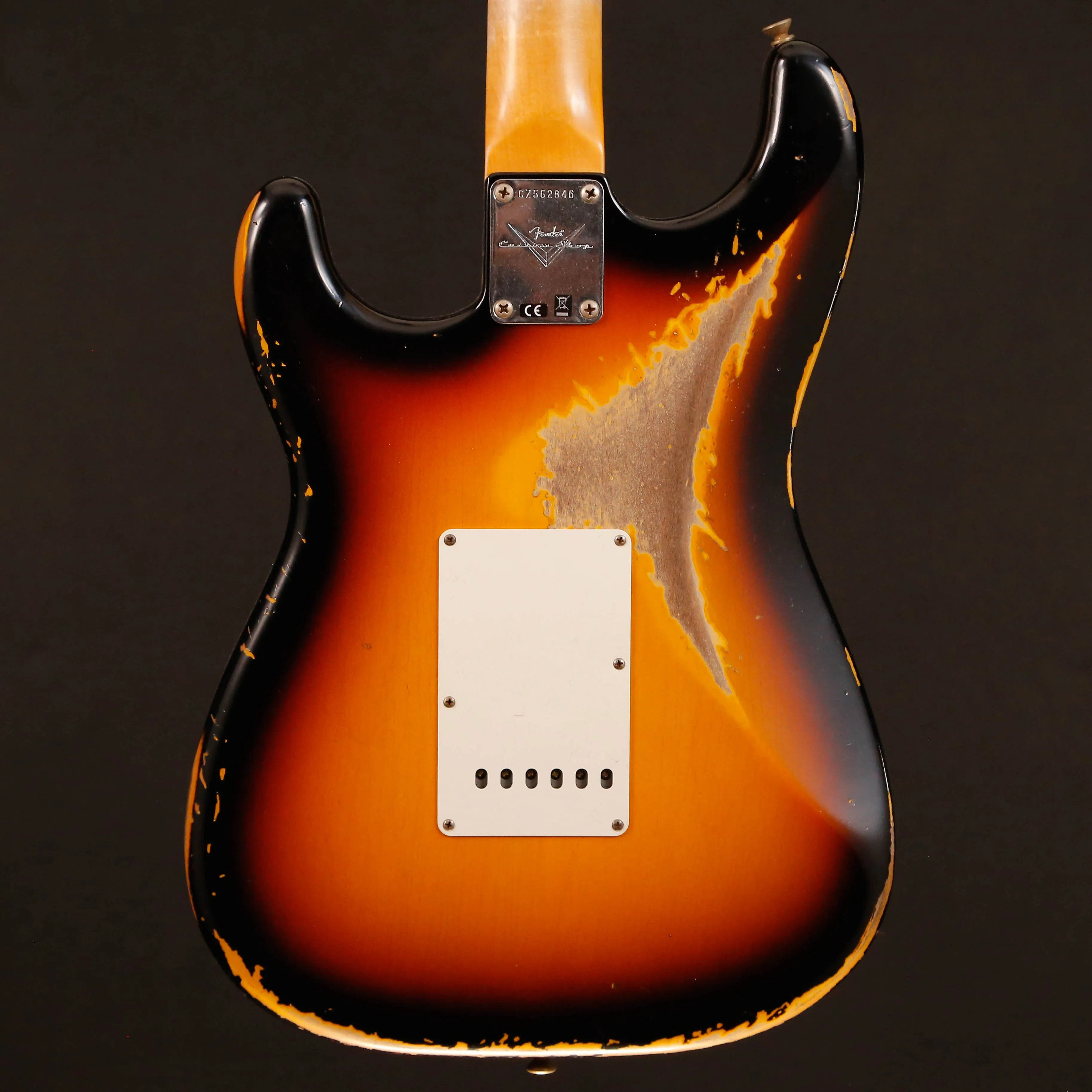 Fender Custom Shop '67 Stratocaster Heavy Relic,3 Color Sunburst 8lbs 0.8oz