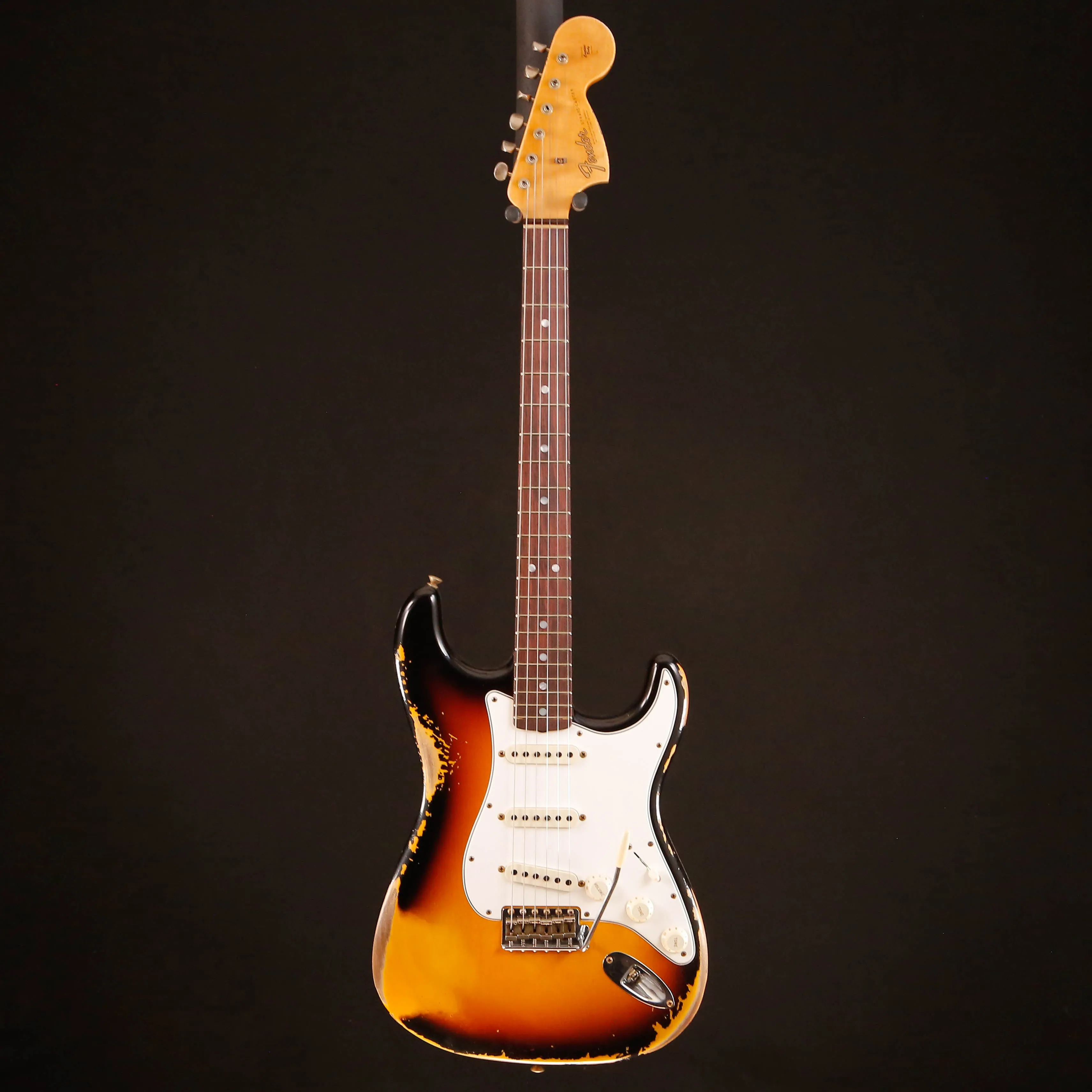 Fender Custom Shop '67 Stratocaster Heavy Relic,3 Color Sunburst 8lbs 0.8oz