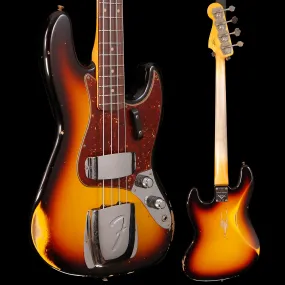 Fender Custom Shop Ltd Ed 1960 Jazz Bass Relic, 3 Color SB 9lbs 8.2oz