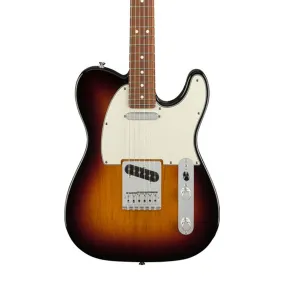 Fender Player Telecaster with Pao Ferro Fretboard in Three Tone Sunburst Electric Guitar