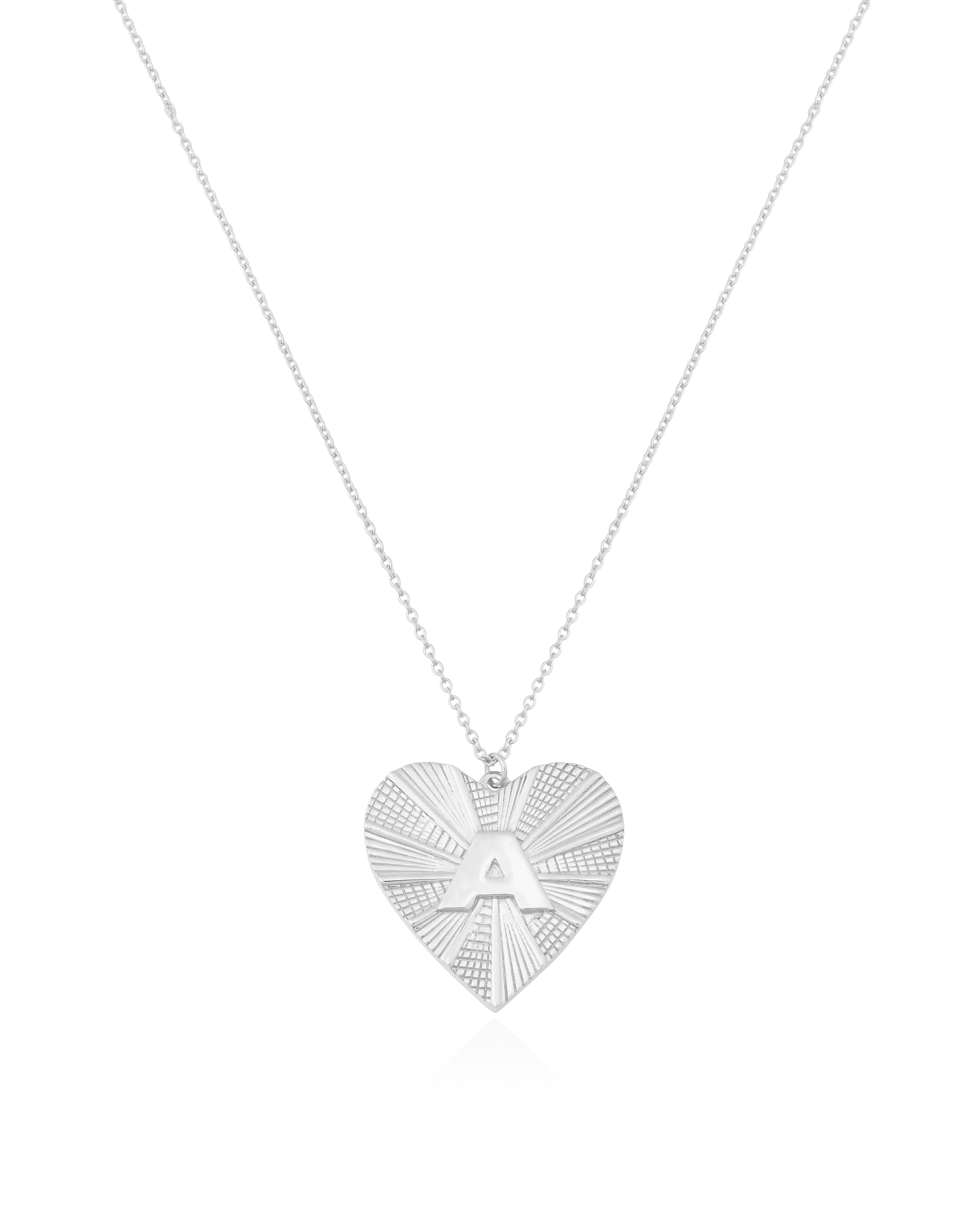 Heart Medallion - 925 Sterling Silver