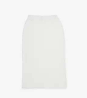 Last Chance Abeny Mid Skirt - White