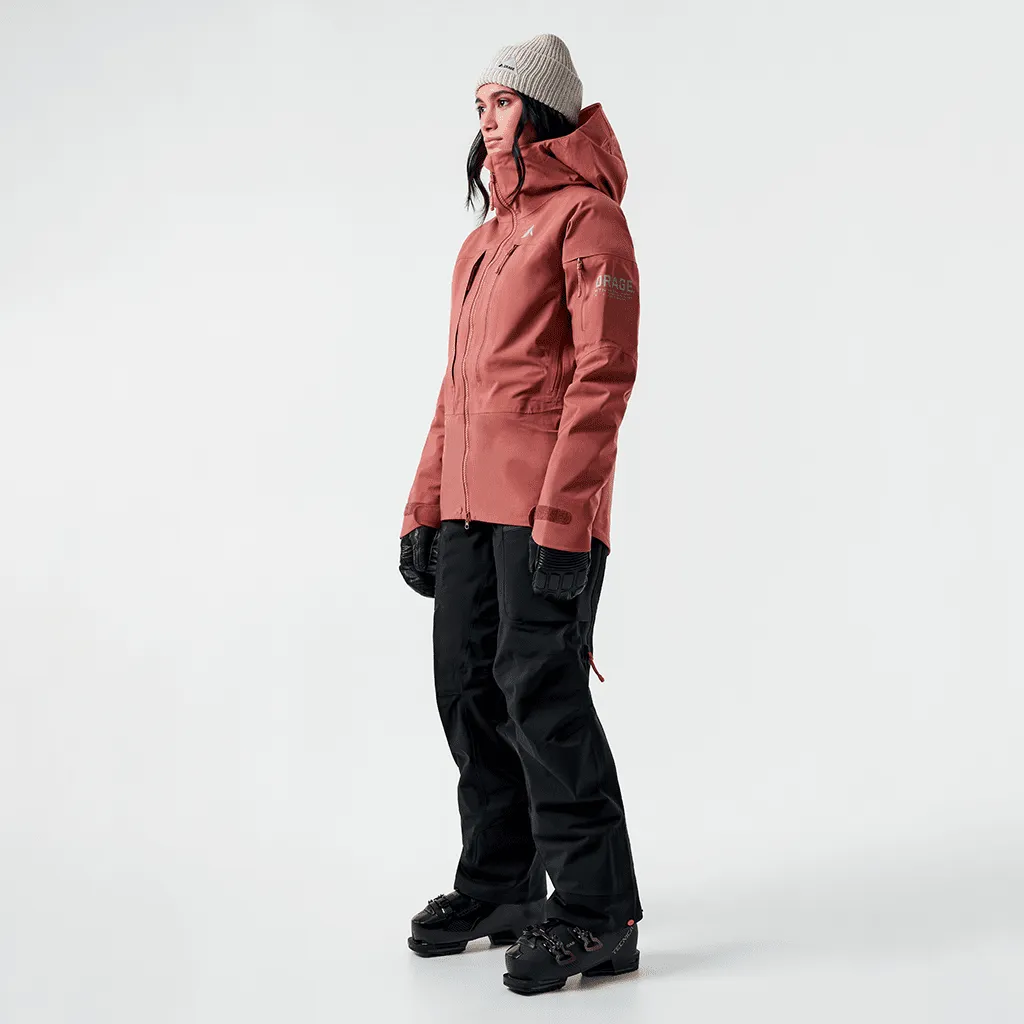 MTN-X Panorama 3L women's jacket - Sockeye