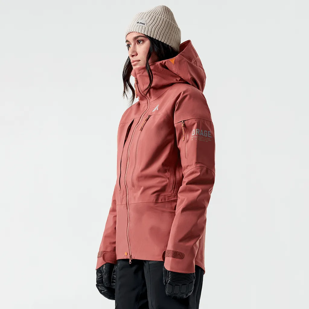 MTN-X Panorama 3L women's jacket - Sockeye