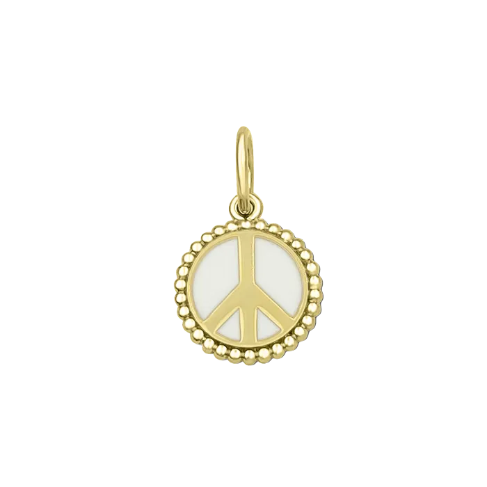 Peace Sign Gold