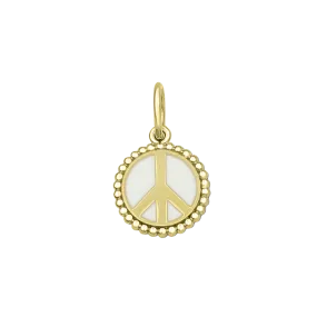 Peace Sign Gold