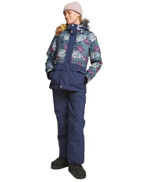 PLUS SIZE - WILDER JACKET - FLORAL ANICAMO STORMY WEATHER